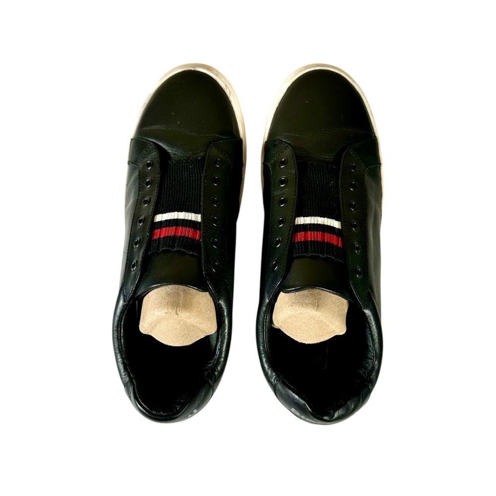 Bibilou Women's Black Leather Trainers Sneakers US 9 - Picture 7 of 9